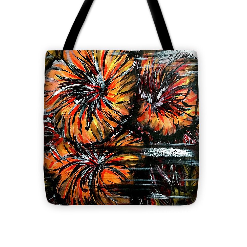 Abstract Lillies - Tote Bag
