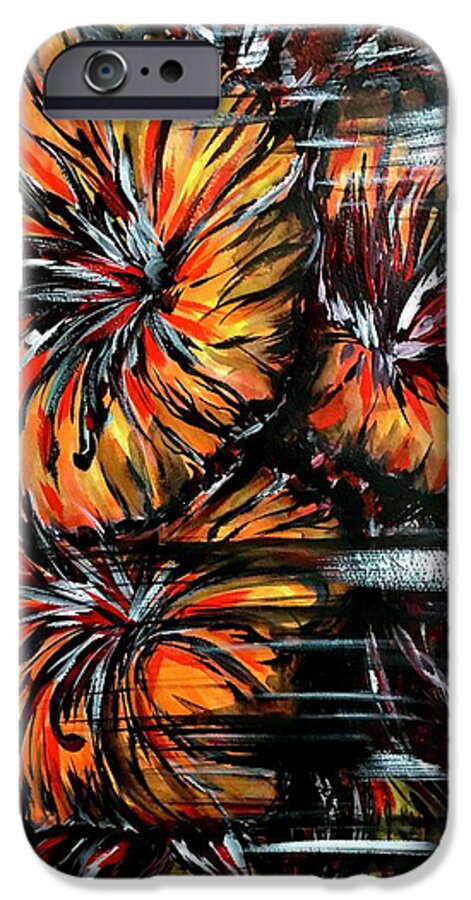 Abstract Lillies - Phone Case