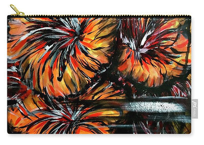 Abstract Lillies - Zip Pouch