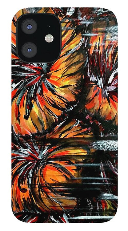 Abstract Lillies - Phone Case