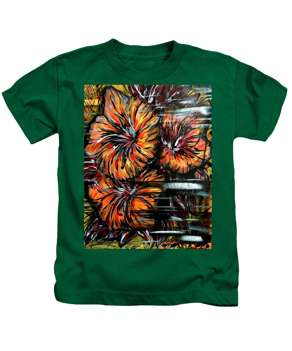 Abstract Lillies - Kids T-Shirt