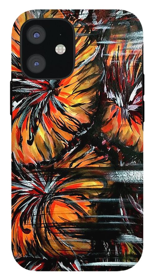 Abstract Lillies - Phone Case