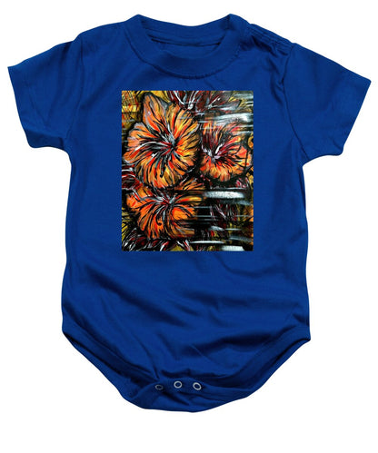 Abstract Lillies - Baby Onesie