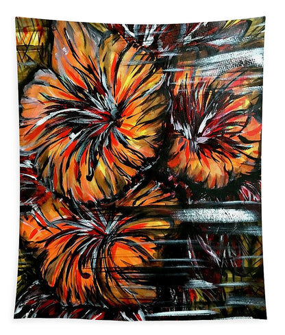 Abstract Lillies - Tapestry