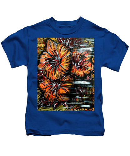 Abstract Lillies - Kids T-Shirt