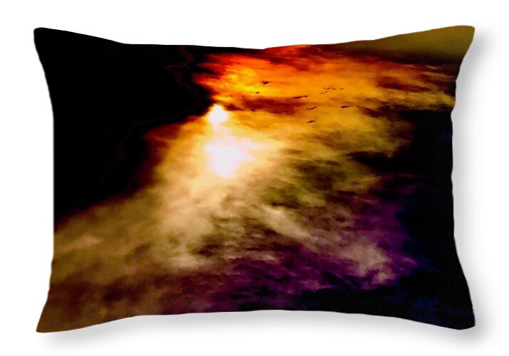 Abstract Sky - Throw Pillow