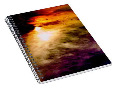 Abstract Sky - Spiral Notebook