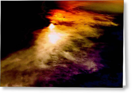 Abstract Sky - Greeting Card