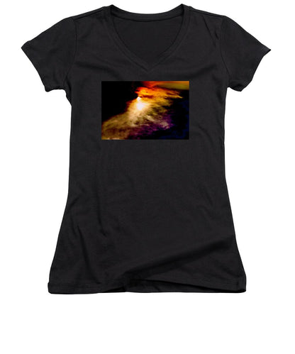 Abstract Sky - Women's V-Neck