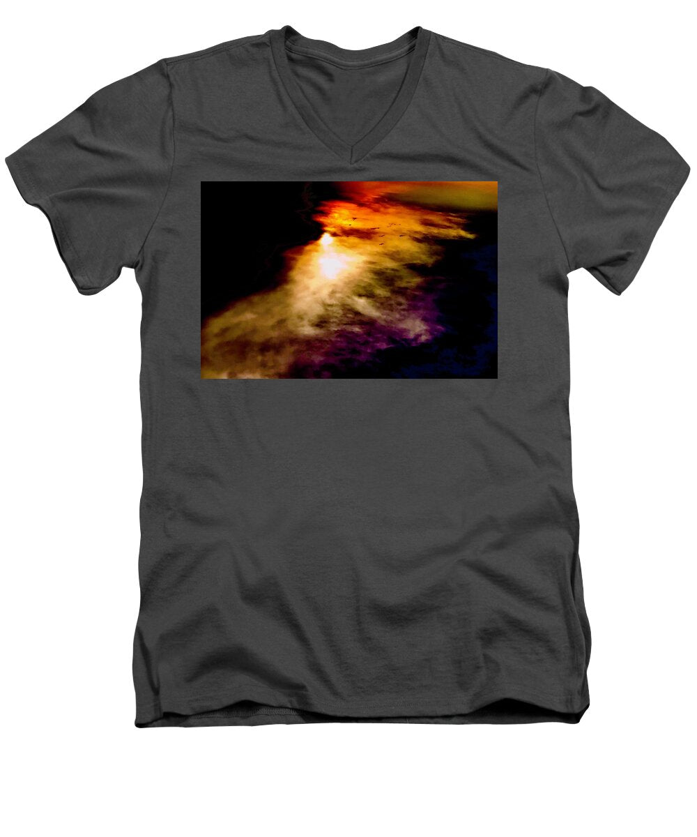 Abstract Sky - Men's V-Neck T-Shirt