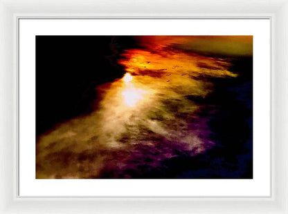 Abstract Sky - Framed Print