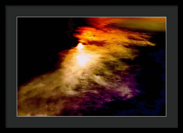 Abstract Sky - Framed Print