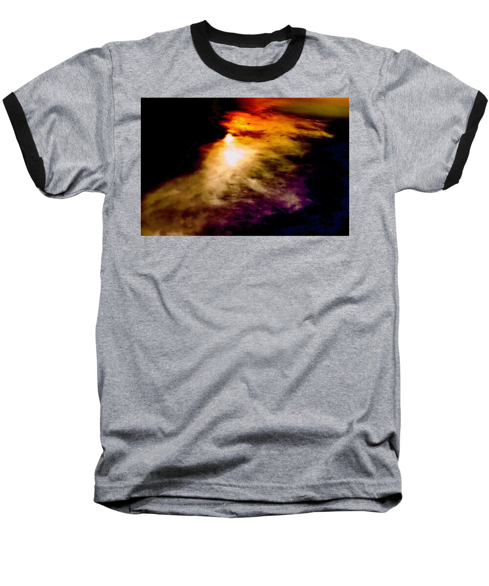 Abstract Sky - Baseball T-Shirt