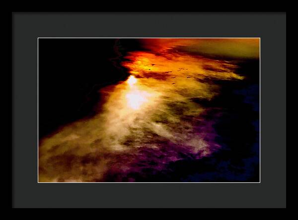 Abstract Sky - Framed Print