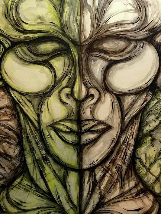 Alien Double - Art Print