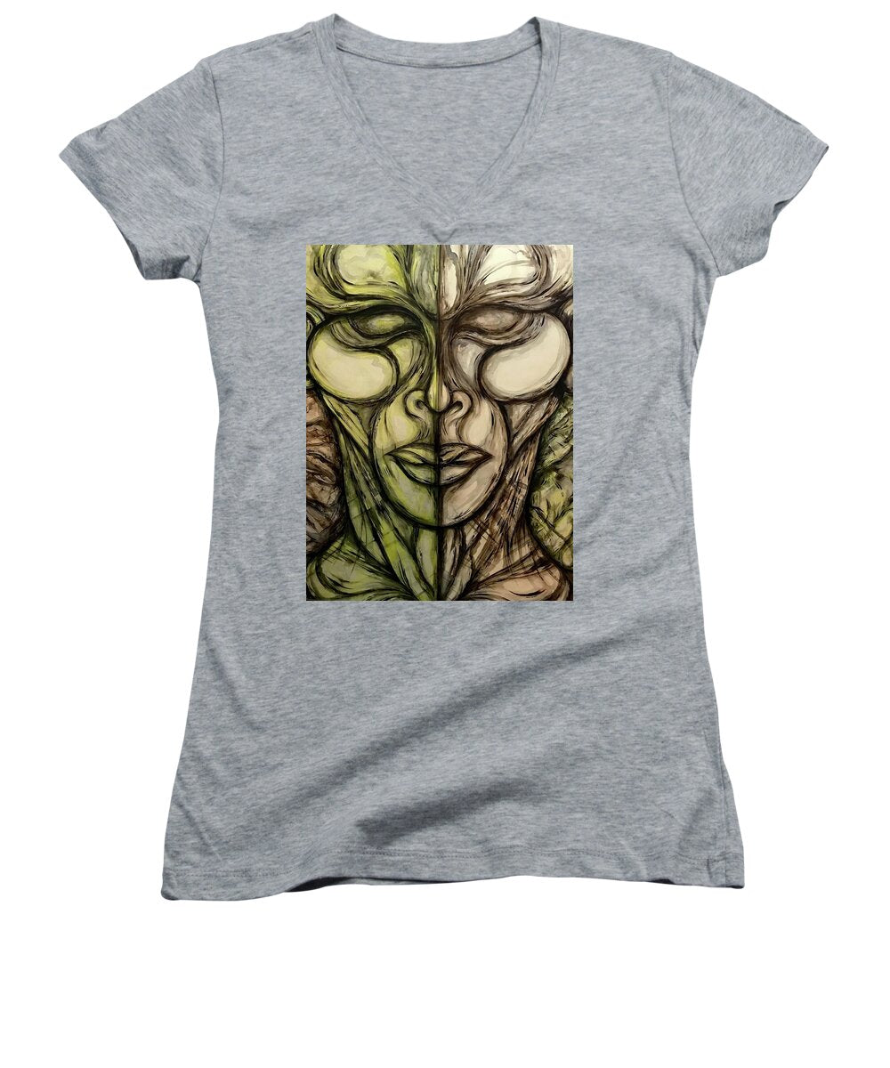 Alien Double - Women's V-Neck