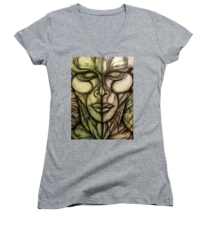 Alien Double - Women's V-Neck