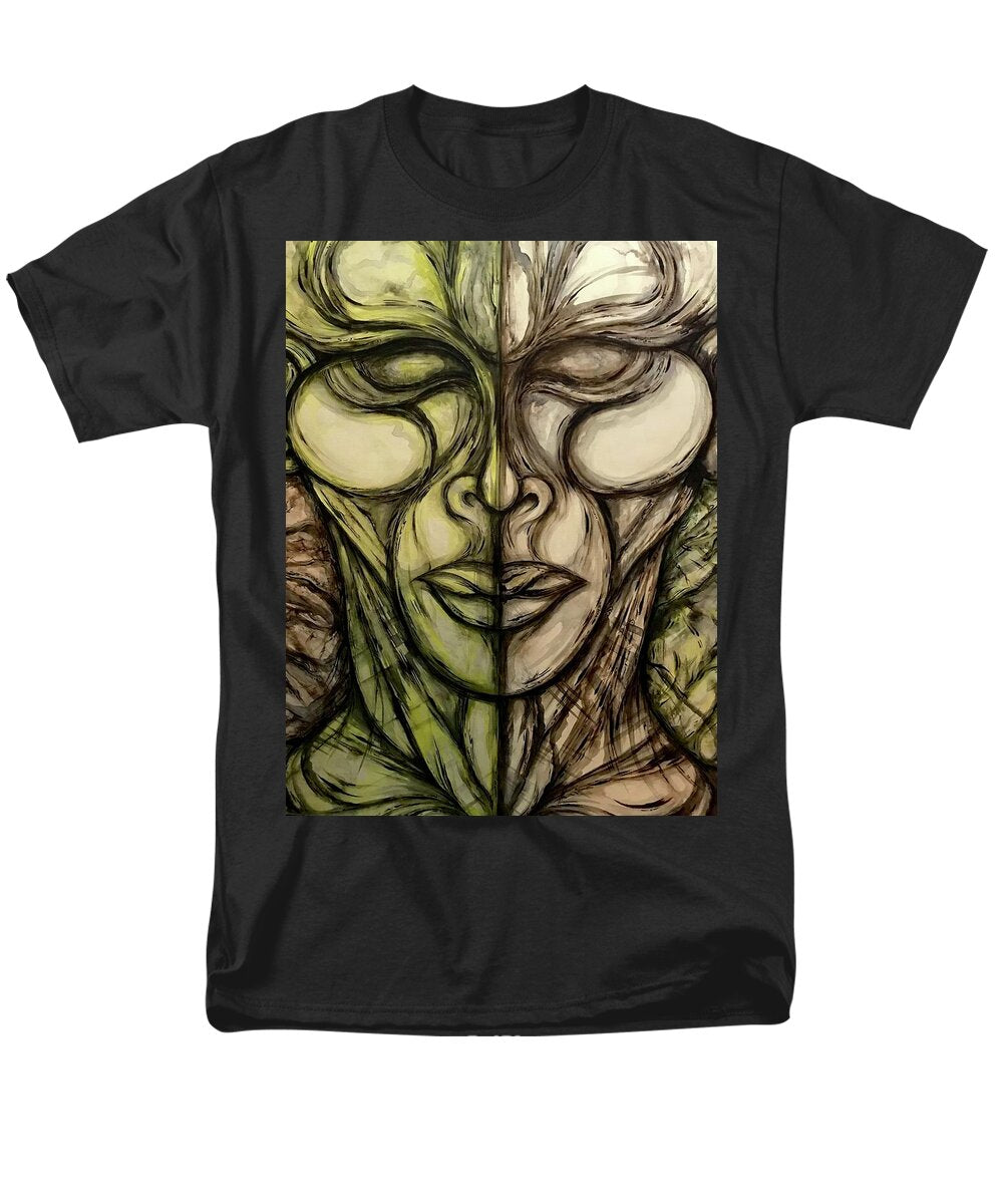 Alien Double - Men's T-Shirt  (Regular Fit)
