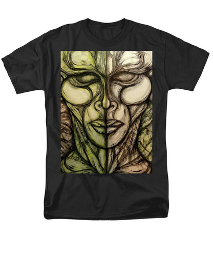 Alien Double - Men's T-Shirt  (Regular Fit)