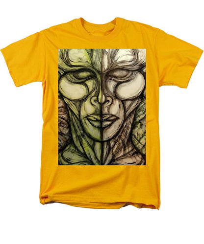 Alien Double - Men's T-Shirt  (Regular Fit)