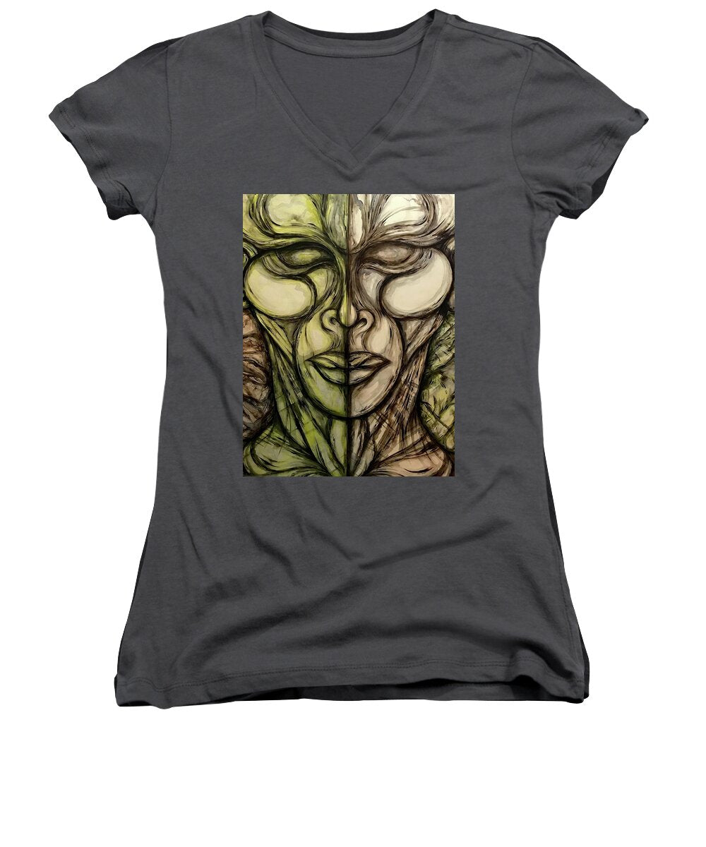 Alien Double - Women's V-Neck