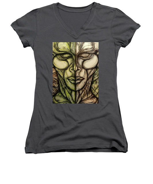 Alien Double - Women's V-Neck