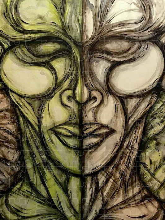 Alien Double - Puzzle