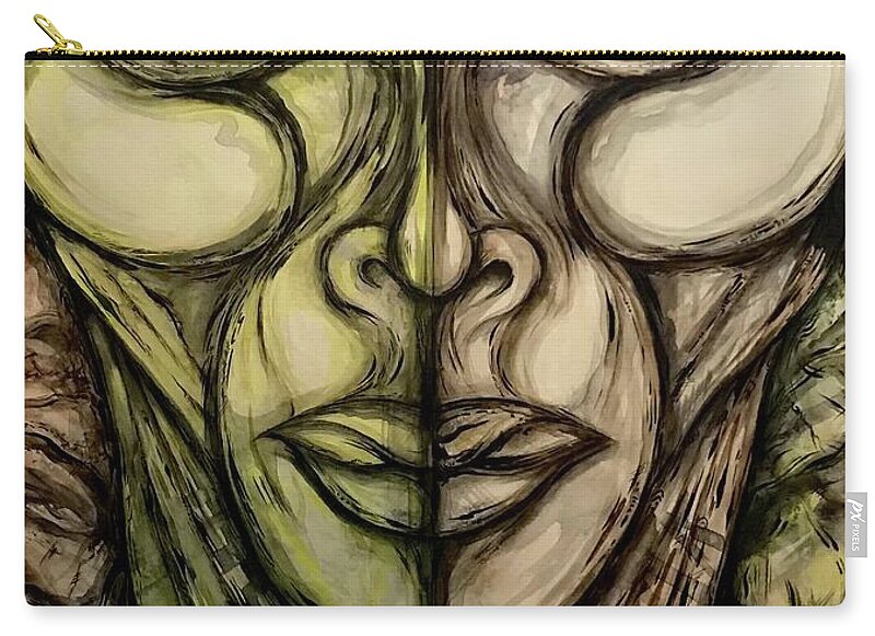 Alien Double - Zip Pouch