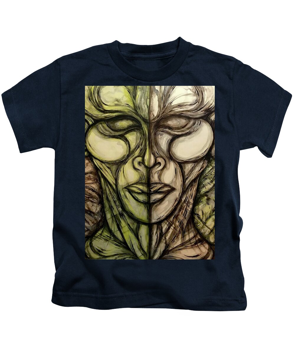 Alien Double - Kids T-Shirt