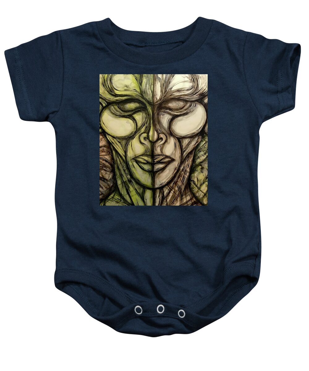 Alien Double - Baby Onesie