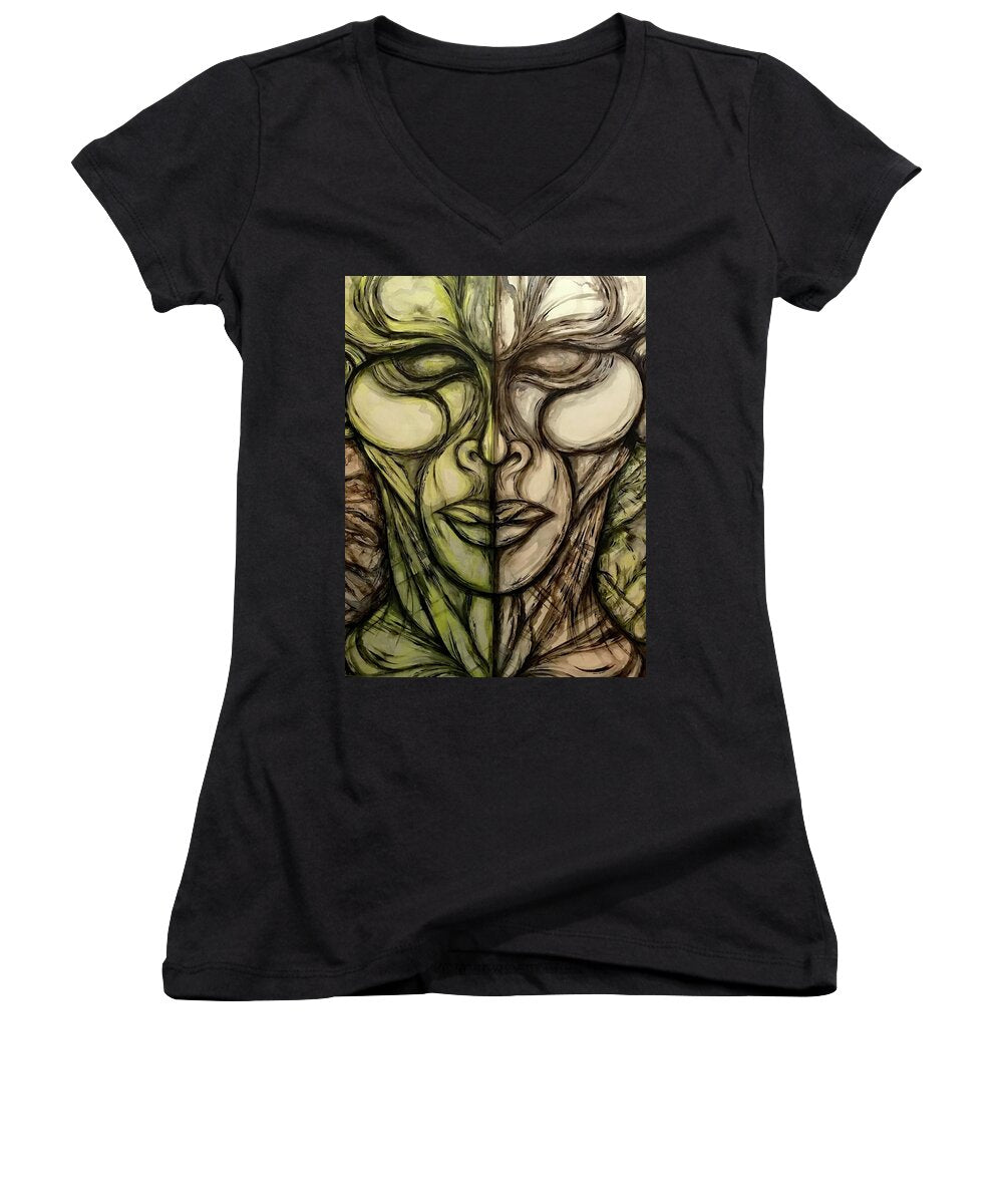 Alien Double - Women's V-Neck