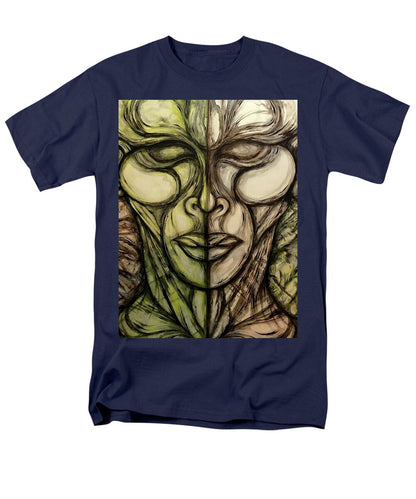 Alien Double - Men's T-Shirt  (Regular Fit)