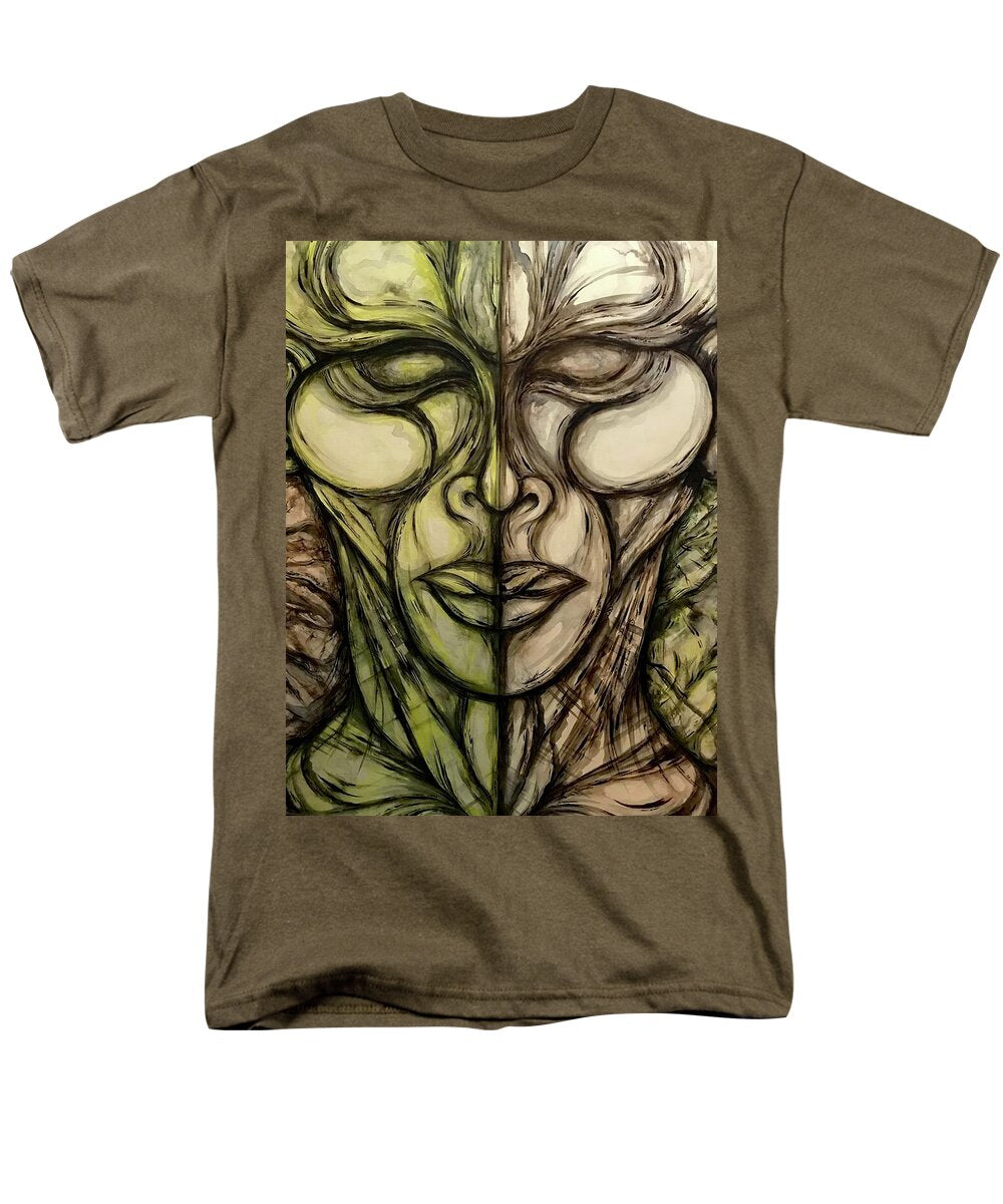 Alien Double - Men's T-Shirt  (Regular Fit)