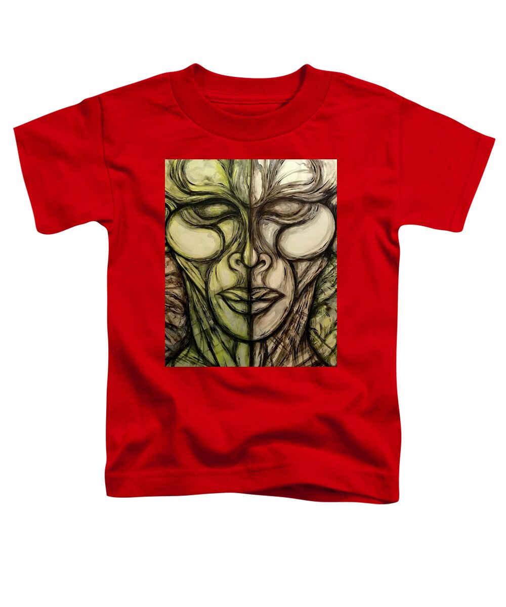 Alien Double - Toddler T-Shirt