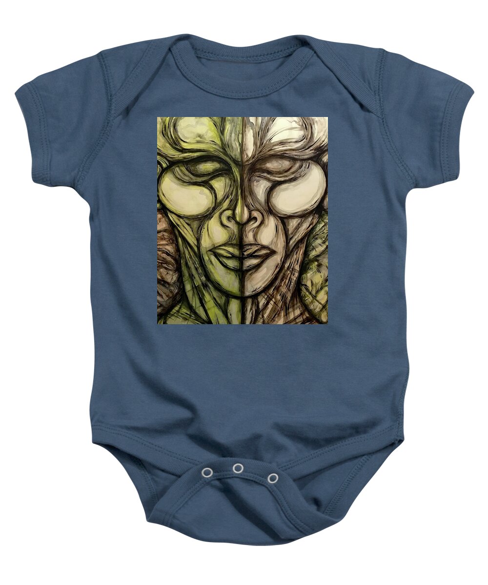 Alien Double - Baby Onesie