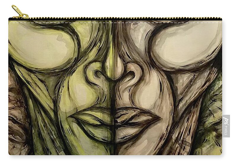 Alien Double - Zip Pouch