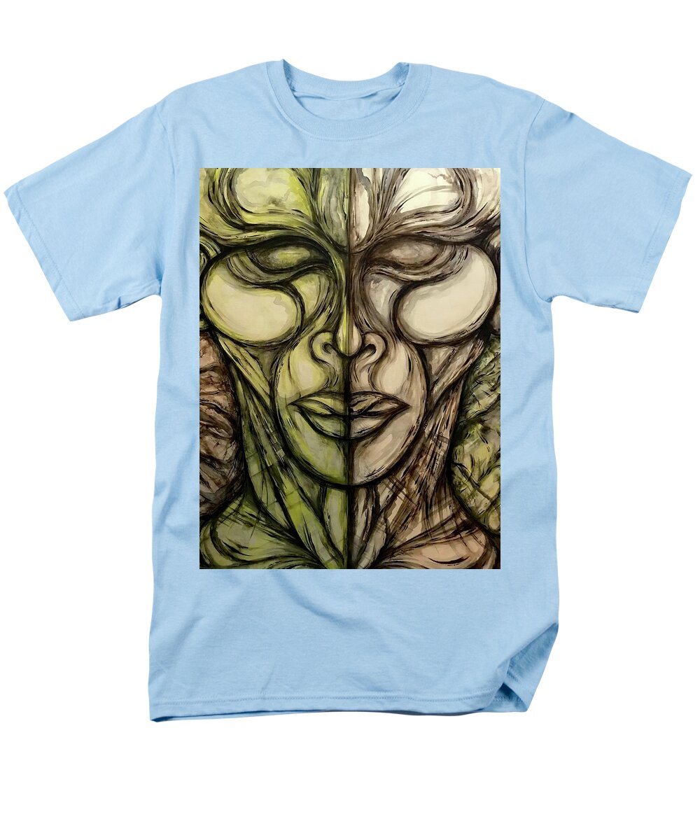Alien Double - Men's T-Shirt  (Regular Fit)