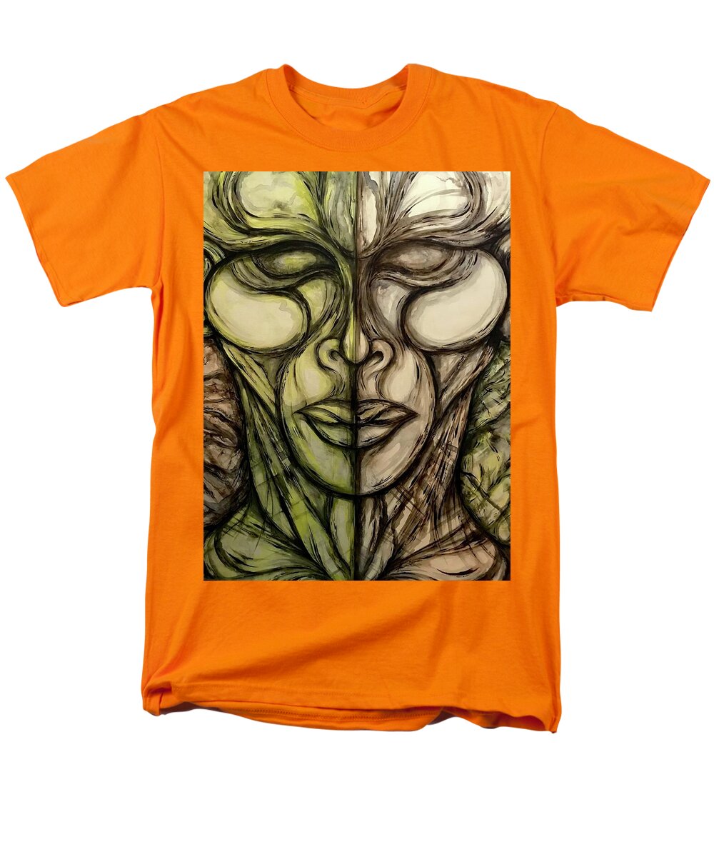 Alien Double - Men's T-Shirt  (Regular Fit)