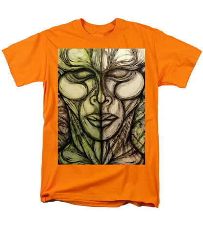 Alien Double - Men's T-Shirt  (Regular Fit)