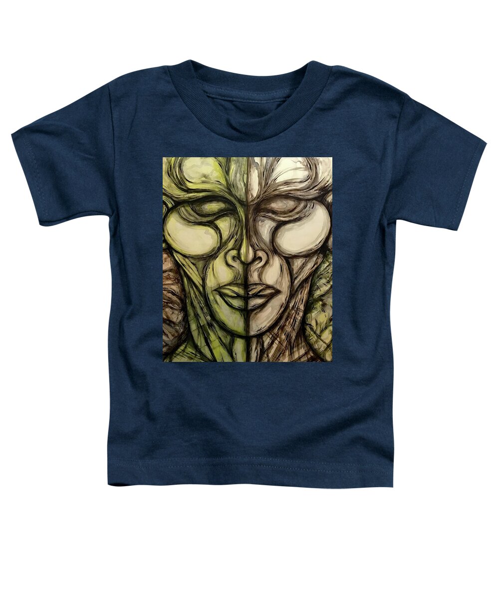 Alien Double - Toddler T-Shirt