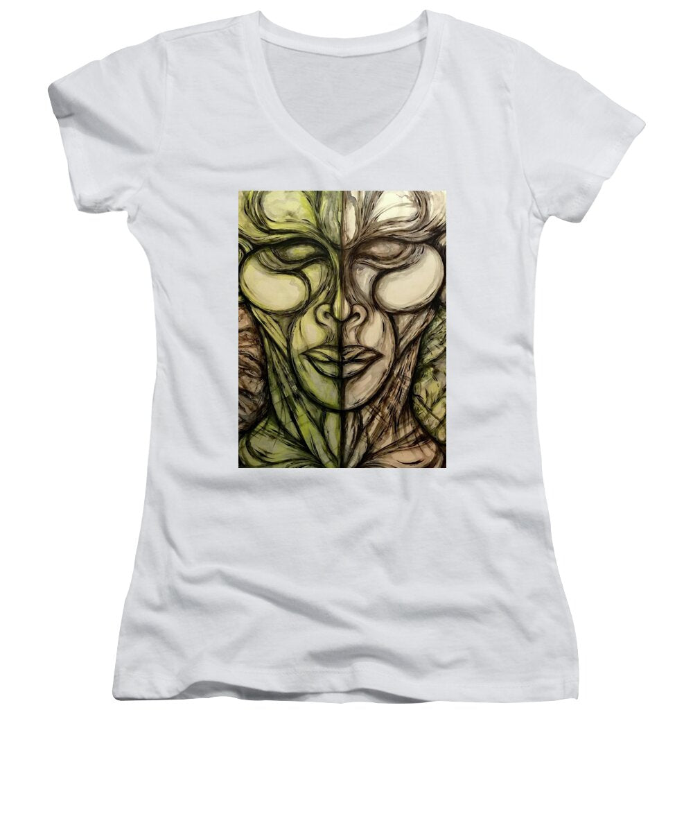 Alien Double - Women's V-Neck