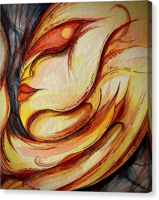 Alien Nap - Canvas Print