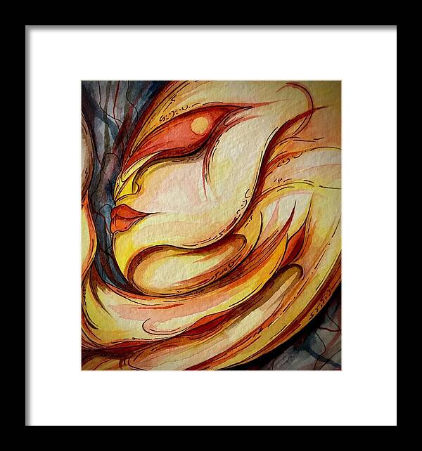 Alien Nap - Framed Print