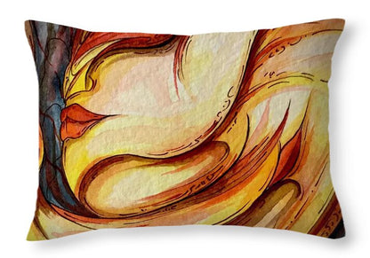 Alien Nap - Throw Pillow