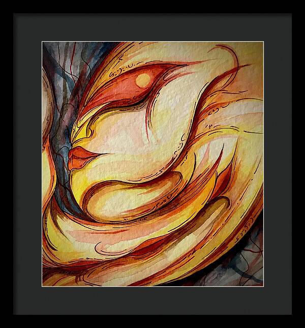 Alien Nap - Framed Print