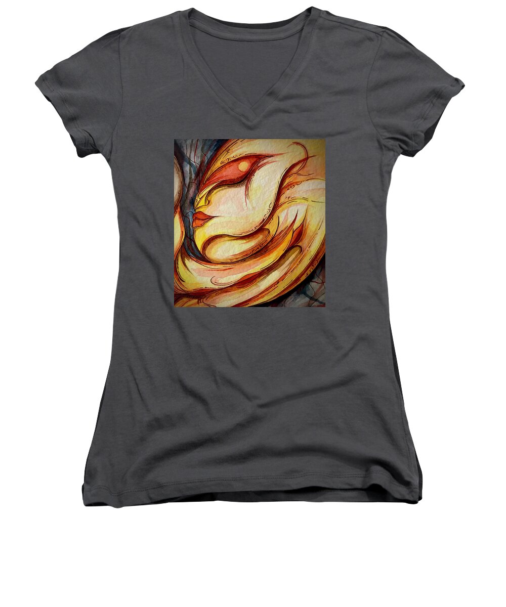 Alien Nap - Women's V-Neck