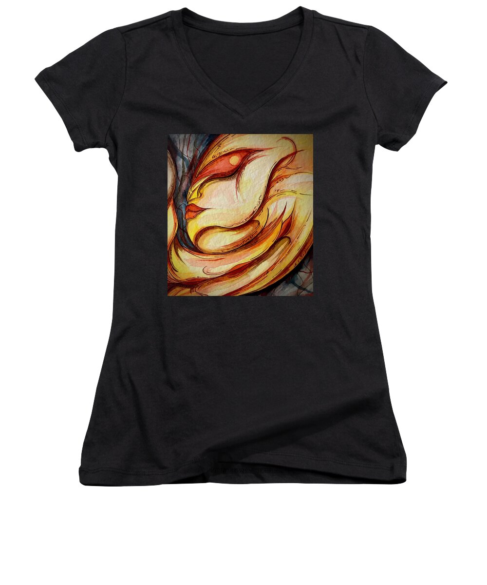 Alien Nap - Women's V-Neck