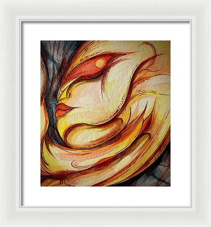 Alien Nap - Framed Print