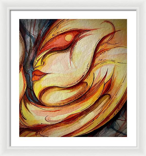 Alien Nap - Framed Print