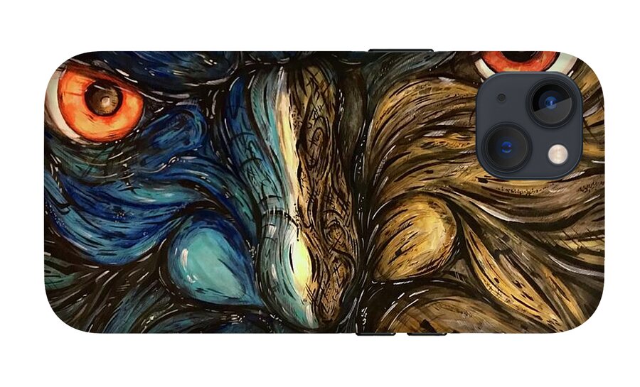 Angry Eyes - Phone Case